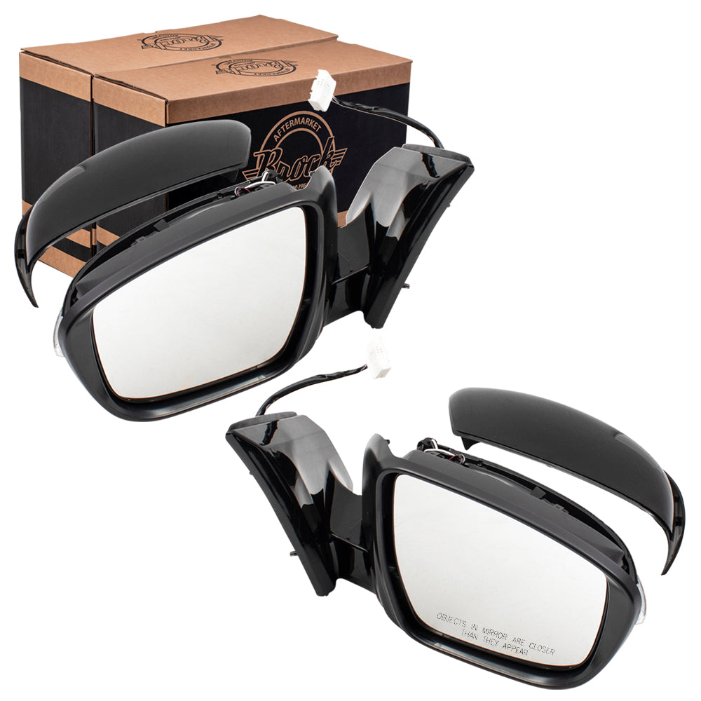 Power Mirror for 2016-2020 Murano Built From 3/2016 out Around View Monitor Turn Signal Indicator 963025AA4A Set NI1320284