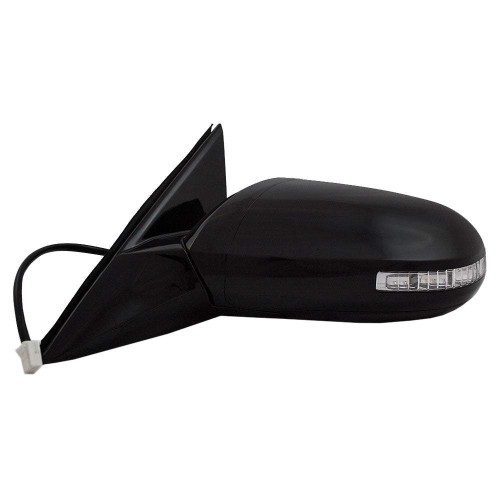 Drivers Power Side View Mirror with Signal Smooth Compatible with 09-14 Maxima 96302-9N84A
