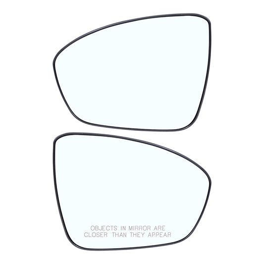 Mirror Glass with Base for 2019-2023 Altima Heated 963666CA0A Set NI1324142