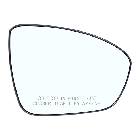 Brock Replacement Passenger Side Mirror Glass & Base with Heat Compatible with 2019 Altima