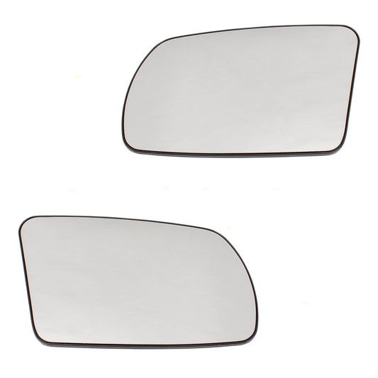 Mirror Glass with Base for 2007-2013 Altima Turn Signal Indicator 96302ZN55E Set NI1324105