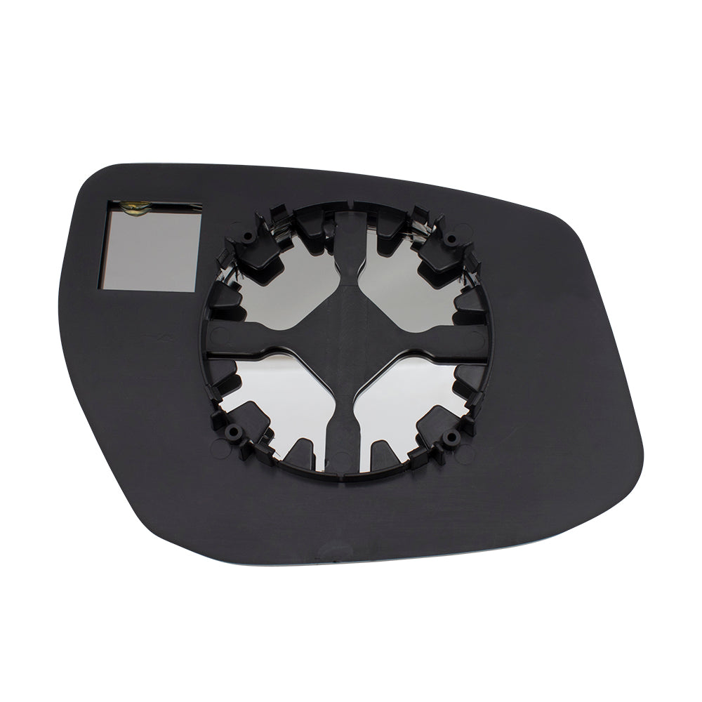 Mirror Glass with Base for 2013-2018 Altima Sedan Turn Signal Indicator for 2013-2019 Sentra 963663TH2A Left NI1324106