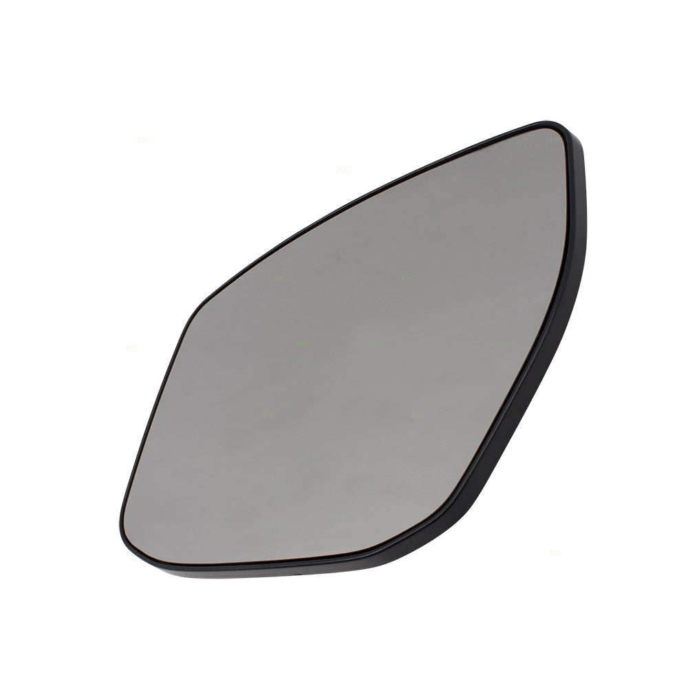 Brock Aftermarket Replacement Passenger Right Mirror Glass And Base With Heat Set Compatible With 2013-2018 Nissan Altima Sedan With Signal Light On Mirror Housing