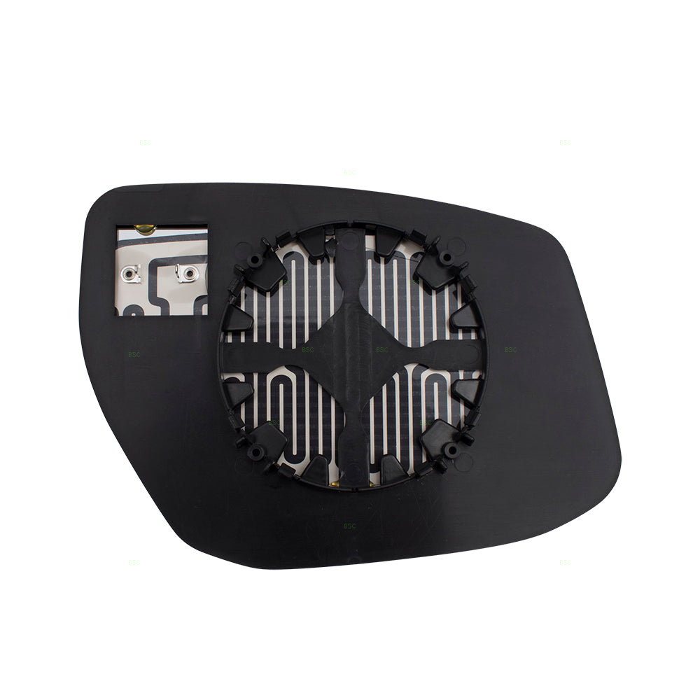 Mirror Glass with Base for 2013-2018 Altima Sedan Turn Signal Indicator Heated for 2013-2019 Sentra 963663TH3A Set NI1324107