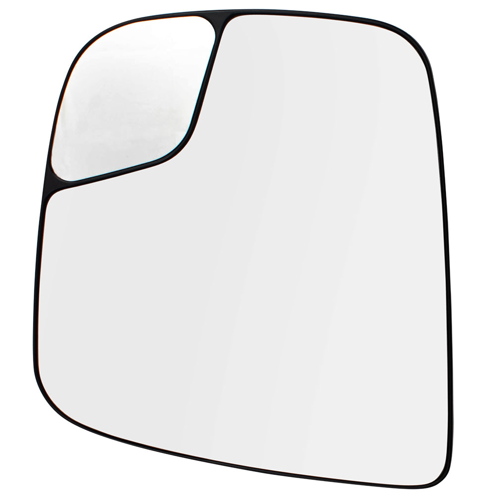 Mirror Glass with Base for 2015-2018 City Express S/LS Spotter Glass for 2013-2018 NV200 19317347 Left GM1324172