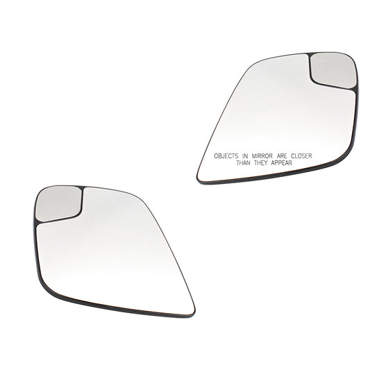 Mirror Glass with Base for 2015-2018 City Express SV/LT Spotter Glass Heated for 2013-2017 NV200 19317313 Set GM1324173