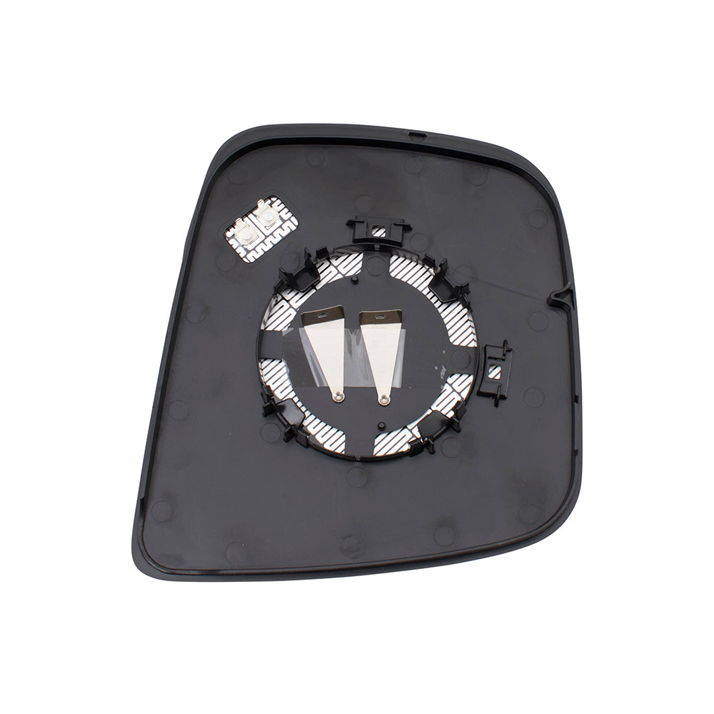 Mirror Glass with Base for 2015-2018 City Express SV/LT Spotter Glass Heated for 2013-2017 NV200 19317313 Left GM1324173
