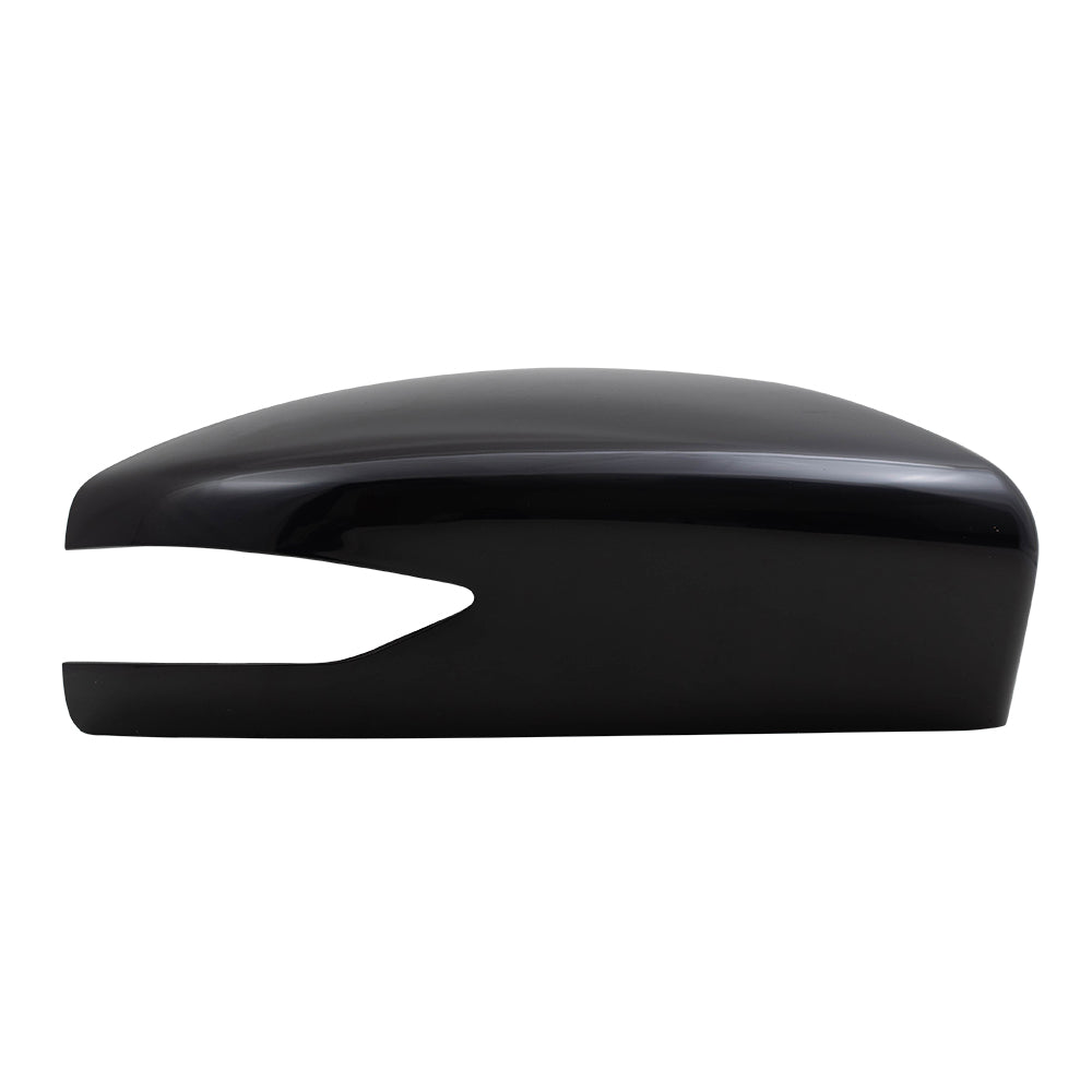 Brock Replacement Passenger Side Paint to Match Black Mirror Cover with Signal Light Compatible with 2013-2018 Altima Sedan and 2013-2019 Sentra