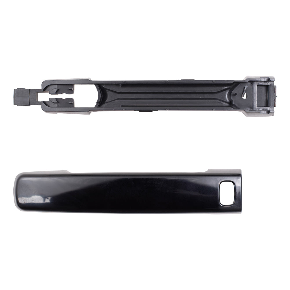 Brock Replacement Passengers Front Outside Exterior Door Handle & Cover Compatible with 07-12 Altima 80606-JA59A