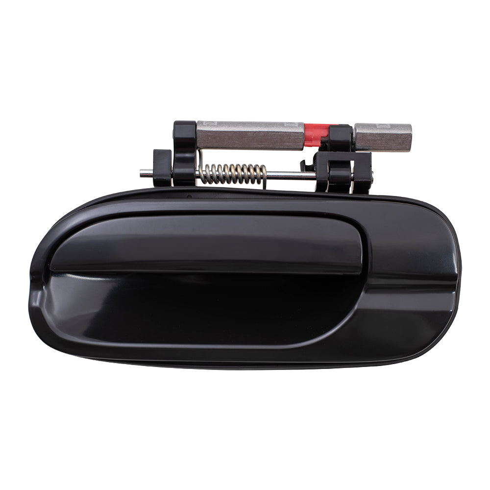 Brock Replacement Drivers Rear Outside Exterior Door Handle Compatible with 00-06 Sentra 82607-6Z603