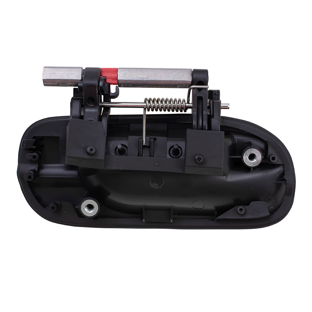 Brock Replacement Drivers Rear Outside Exterior Door Handle Compatible with 00-06 Sentra 82607-6Z603