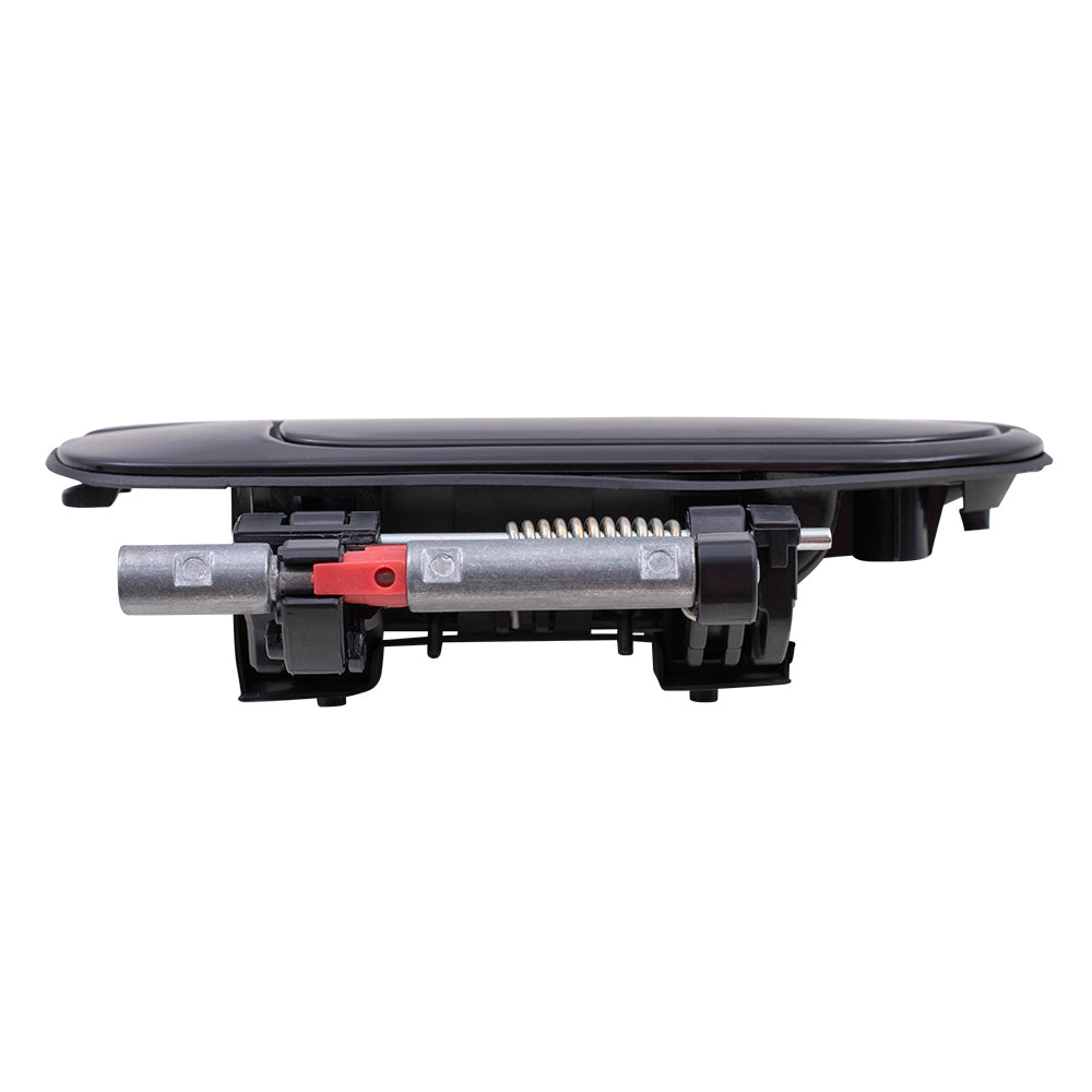 Brock Replacement Drivers Rear Outside Exterior Door Handle Compatible with 00-06 Sentra 82607-6Z603