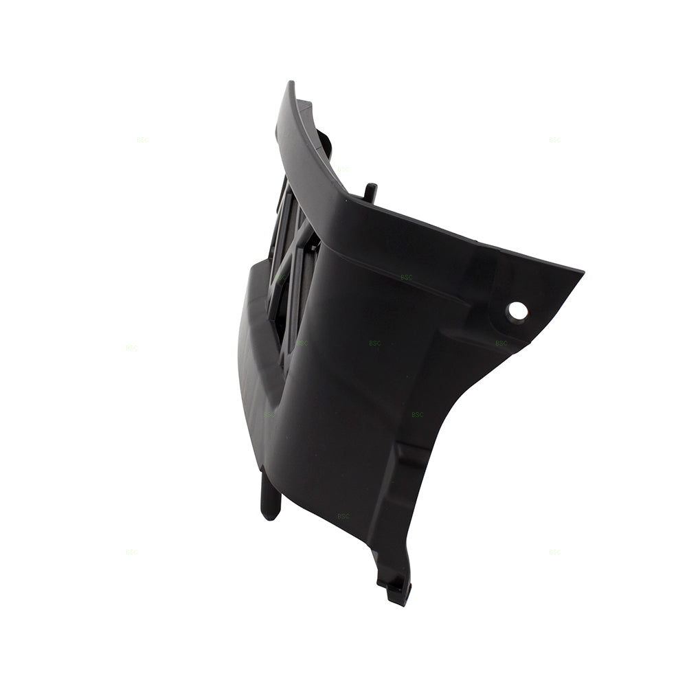 Brock Replacement Pair Set Front Bumper Left Side Brackets Support Covers Compatible with 05-18 Frontier Pickup Truck 05-12 Pathfinder 62223EA500 62222EA500