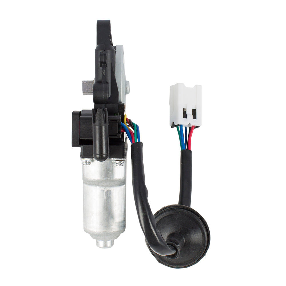 Brock Replacement Window Lift Regulator Motor 6 Pin Connector Driver Left Front Power Compatible with 2003-2009 350Z & 2003-2007 G35 2-Door Coupe 80731-CD00A