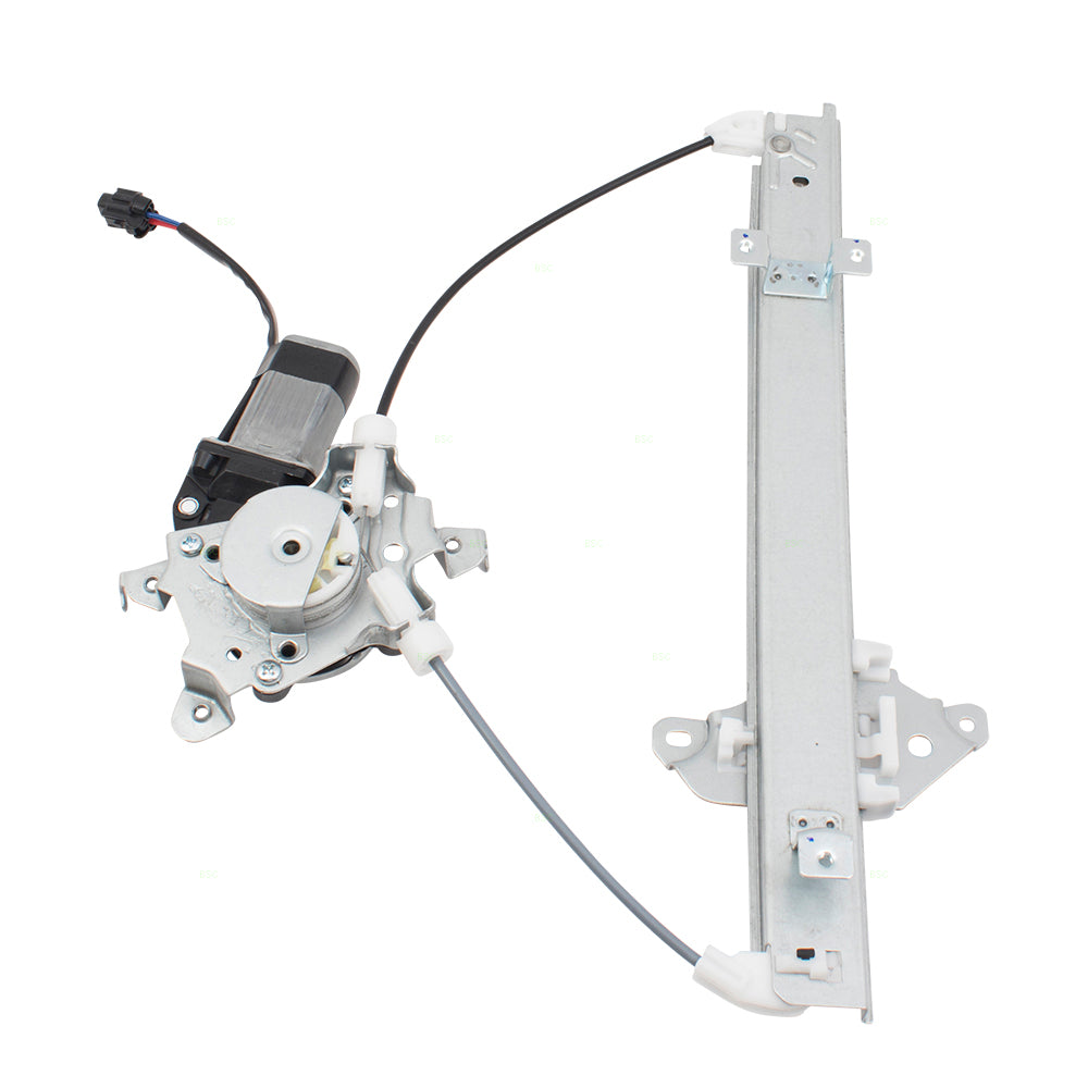Brock Replacement Passengers Rear Power Window Lift Regulator w/ Motor Assembly Right Compatible with 05-15 Xterra 827209CF0A 82730EA000