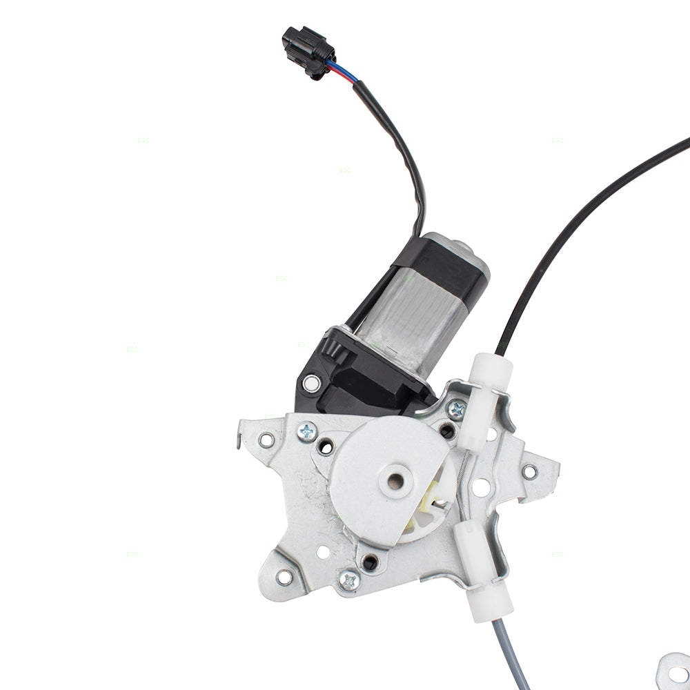 Brock Replacement Passengers Rear Power Window Lift Regulator w/ Motor Assembly Right Compatible with 05-15 Xterra 827209CF0A 82730EA000