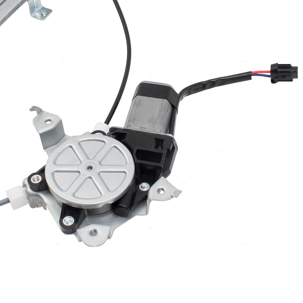 Brock Replacement Passengers Rear Power Window Lift Regulator w/ Motor Assembly Right Compatible with 05-15 Xterra 827209CF0A 82730EA000