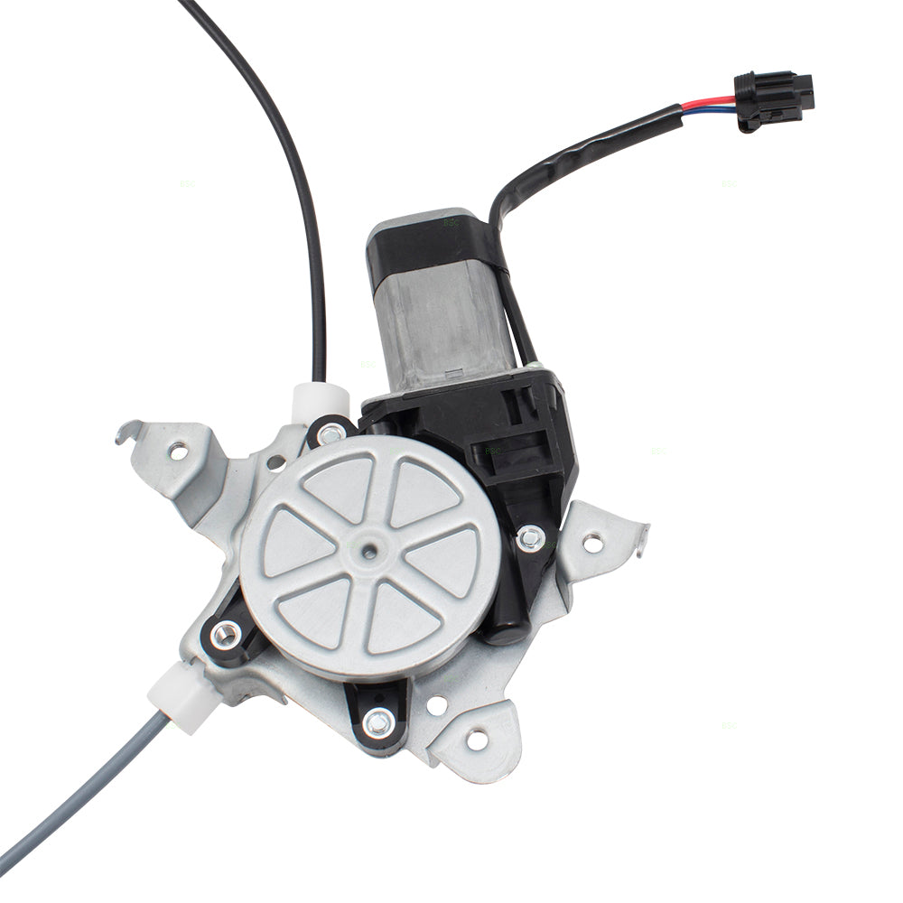 Brock Replacement Passengers Rear Power Window Lift Regulator w/ Motor Assembly Right Compatible with 05-15 Xterra 827209CF0A 82730EA000