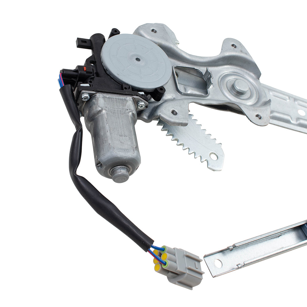 Brock Replacement Driver Rear Power Window Regulator with Motor Compatible with 2013-2019 Sentra