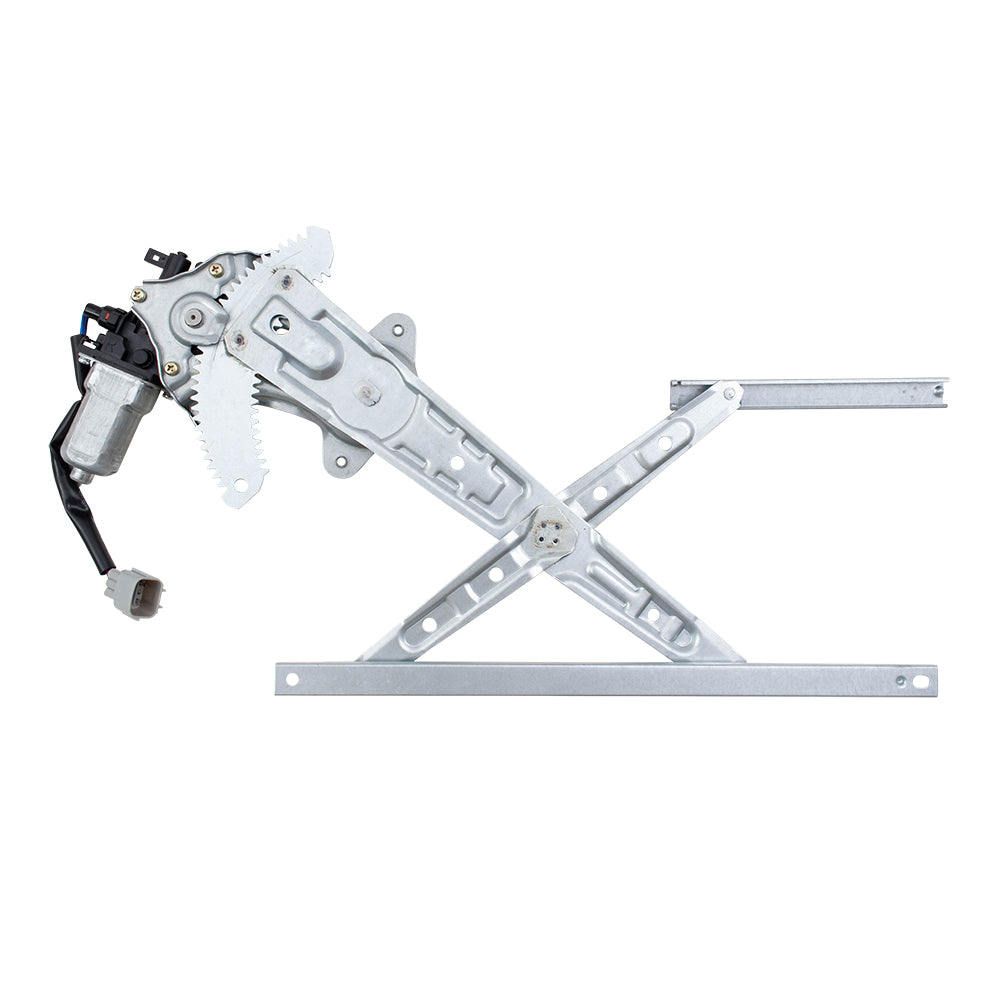 Brock Replacement Passenger Rear Power Window Regulator with Motor Compatible with 2013-2019 Sentra