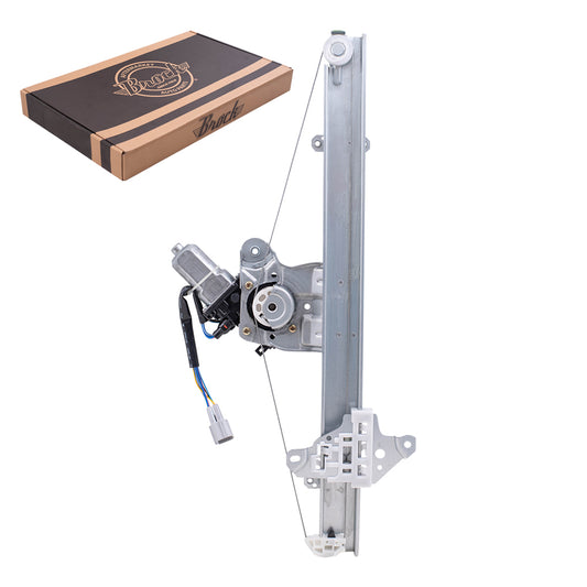 Window Regulator w/ Motor for 2013-2024 LEAF 6 Pin Connector Front 807213NF5A Left NI1350168