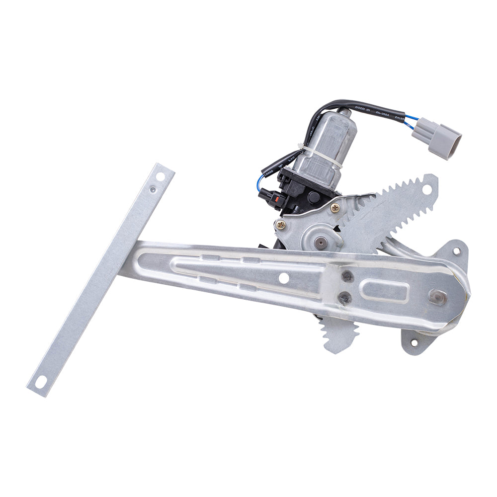 Brock Replacement Driver Left Rear Power Window Regulator With Motor Compatible With 13-24 Nissan Leaf 20-23 Nissan Sentra