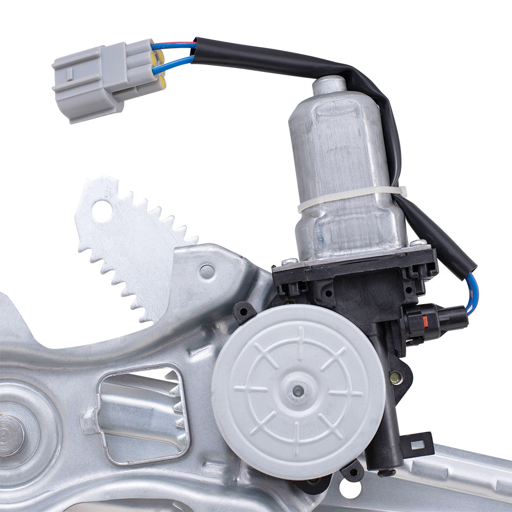 Brock Replacement Driver Left Rear Power Window Regulator With Motor Compatible With 13-24 Nissan Leaf 20-23 Nissan Sentra