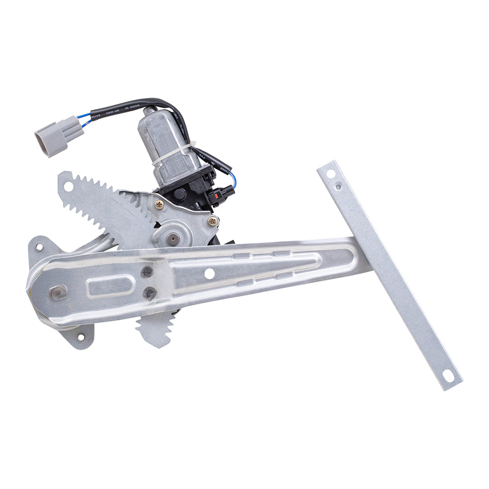 Brock Replacement Passenger Right Rear Power Window Regulator With Motor Compatible With 13-24 Nissan Leaf 20-23 Nissan Sentra