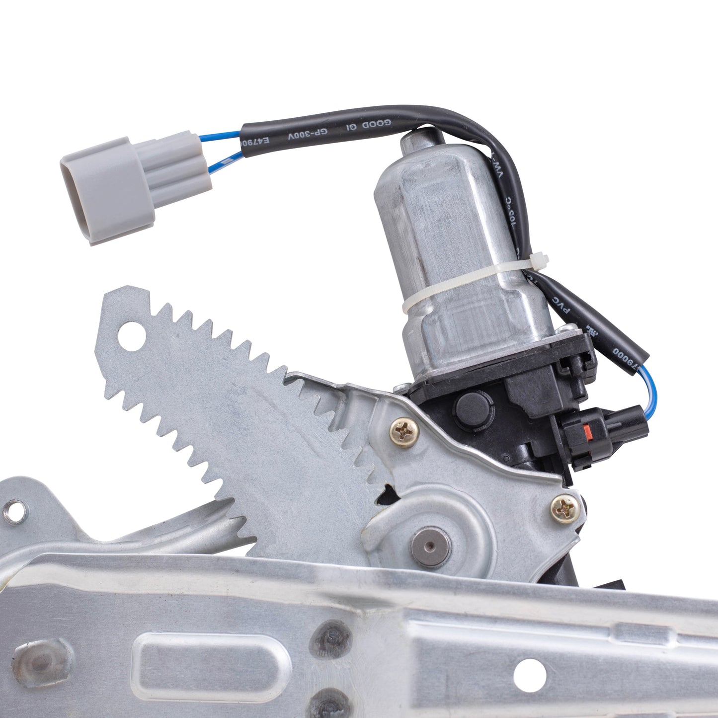 Brock Replacement Passenger Right Rear Power Window Regulator With Motor Compatible With 13-24 Nissan Leaf 20-23 Nissan Sentra