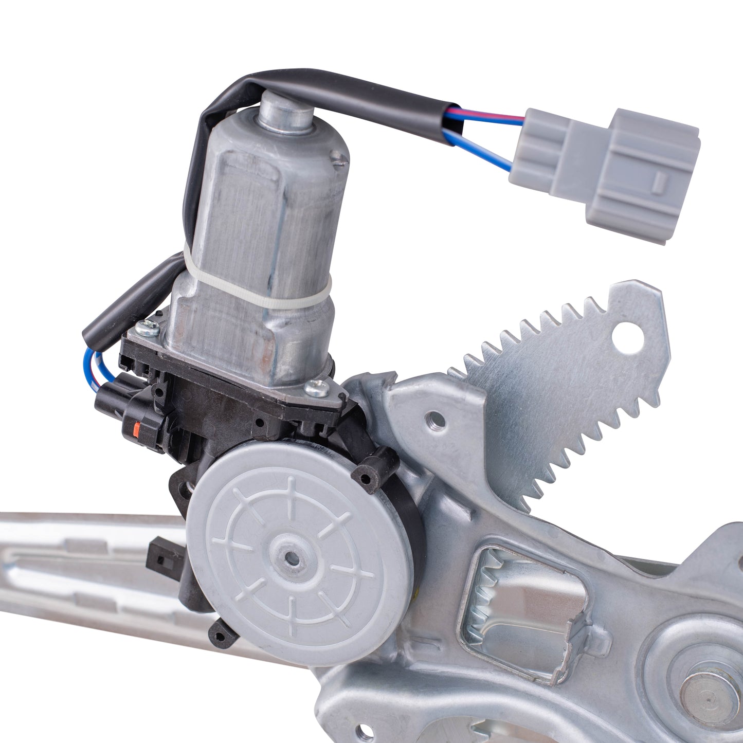Brock Replacement Passenger Right Rear Power Window Regulator With Motor Compatible With 13-24 Nissan Leaf 20-23 Nissan Sentra