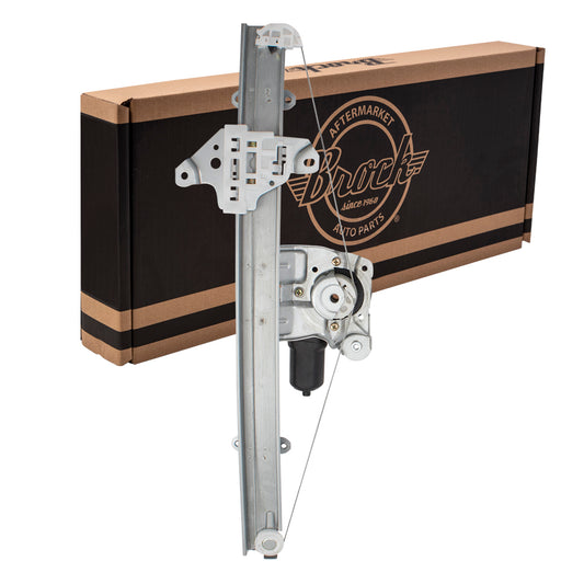 Window Regulator w/ Motor for 2014-2020 Rogue US/JPN 15-17 KOR Built Front 807214BA1A Left