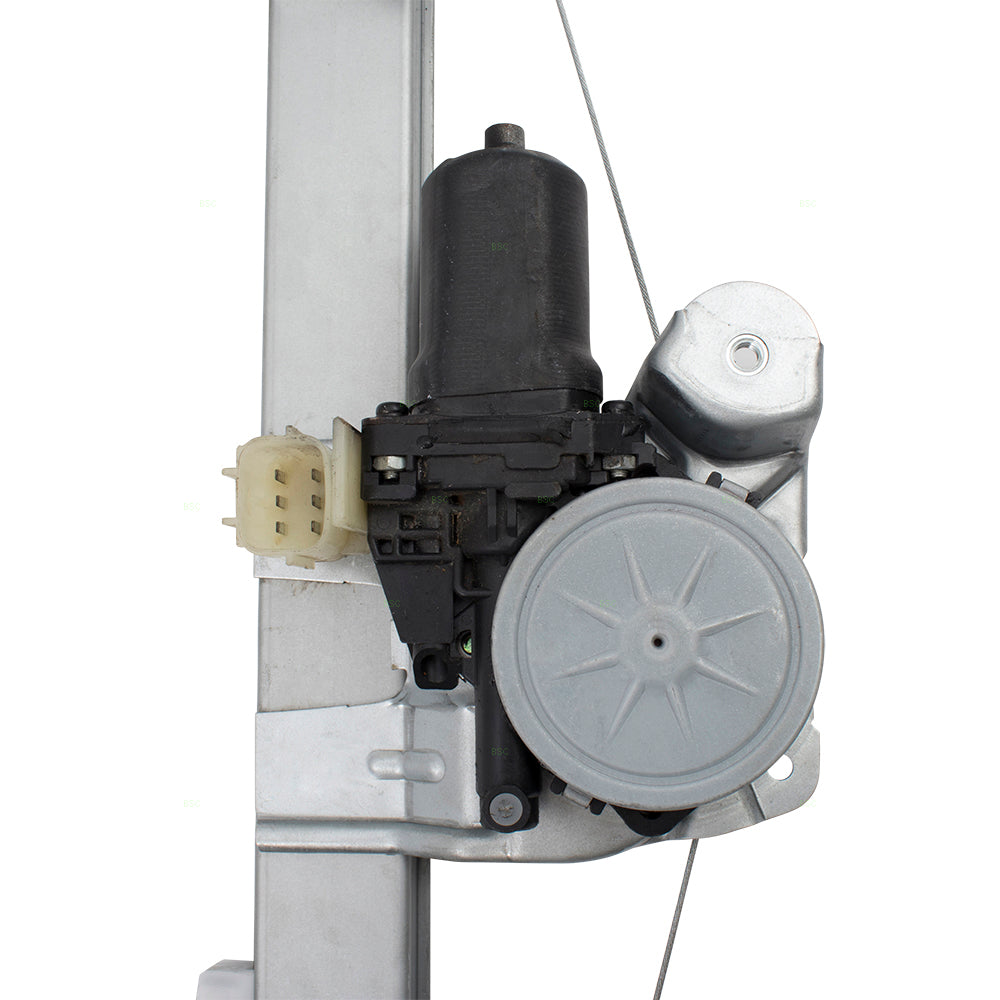 Window Regulator w/ Motor for 2014-2020 Rogue US/JPN 15-17 KOR Built Front 807214BA1A Set