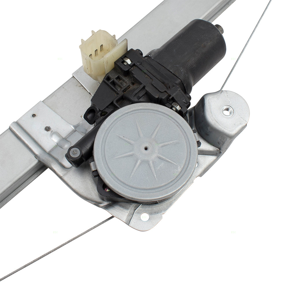 Window Regulator w/ Motor for 2014-2020 Rogue US/JPN 15-17 KOR Built Front 807214BA1A Set