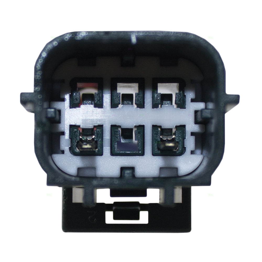 Window Regulator w/ Motor for 2007-2012 Altima Sedan 2 Pin Connector Rear for 2009-2014 Maxima 82721JA000 Set NI1550131