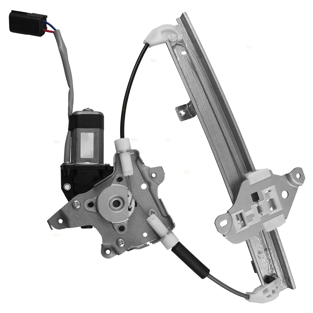 Brock Replacement Drivers Rear Power Window Lift Regulator w/ Motor Assembly Compatible with 07-12 Altima Maxima 82731-JA00A