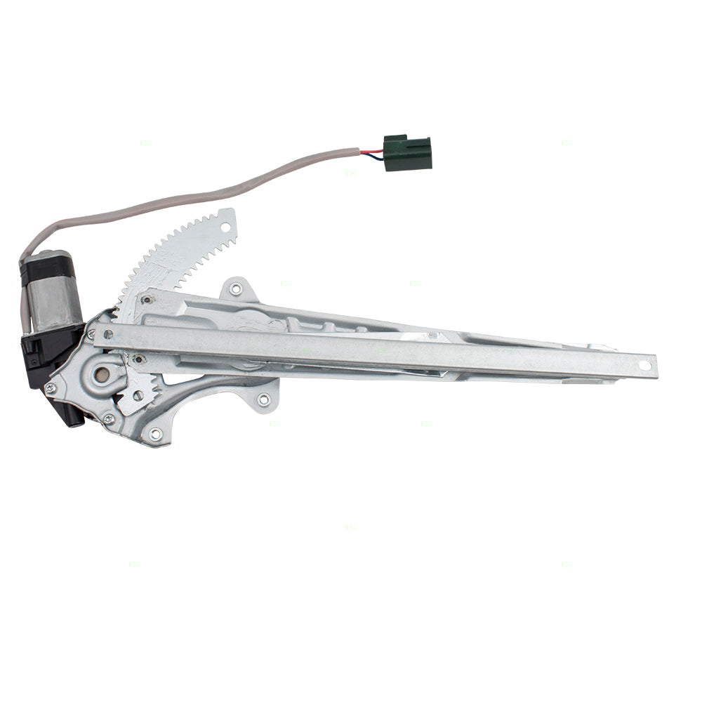 Brock Replacement Drivers Power Rear Window Lift Regulator w/ Motor Assembly Compatible with 13-18 Altima Sedan 827213TA0A 827313TA2A
