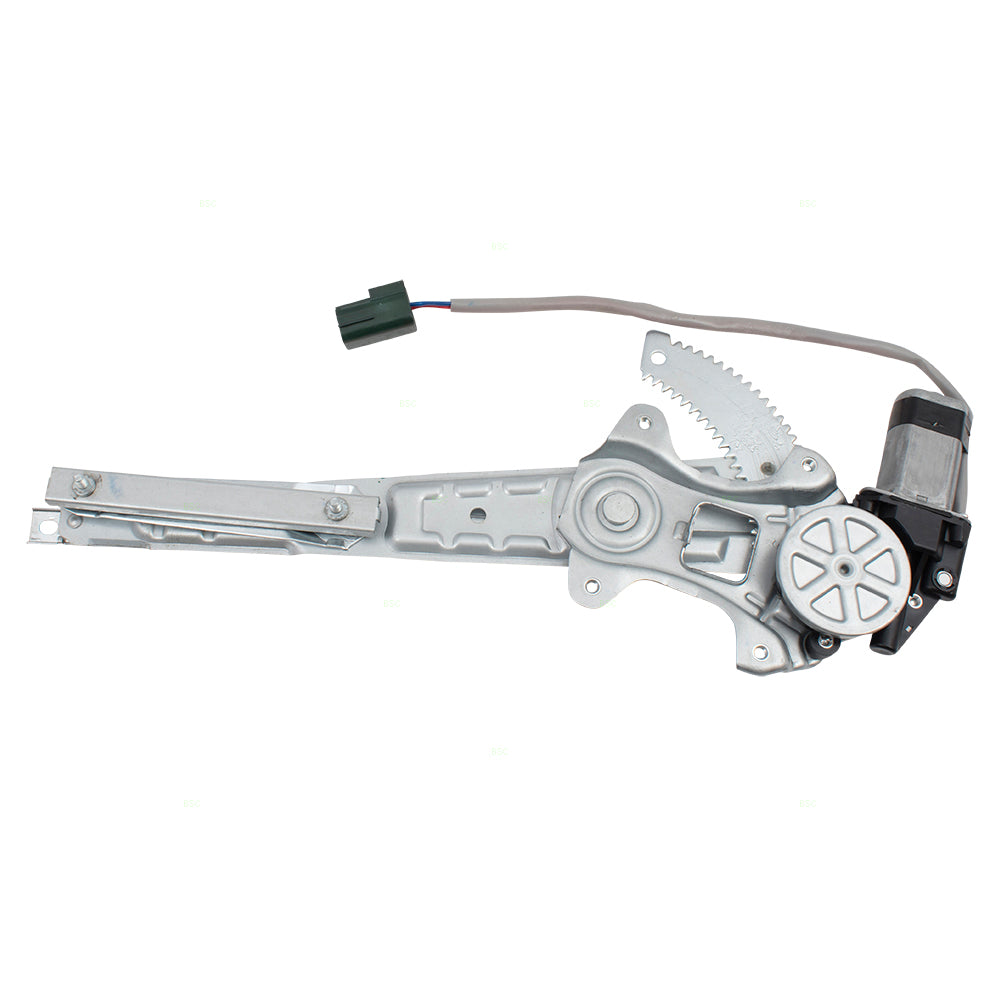 Brock Replacement Drivers Power Rear Window Lift Regulator w/ Motor Assembly Compatible with 13-18 Altima Sedan 827213TA0A 827313TA2A