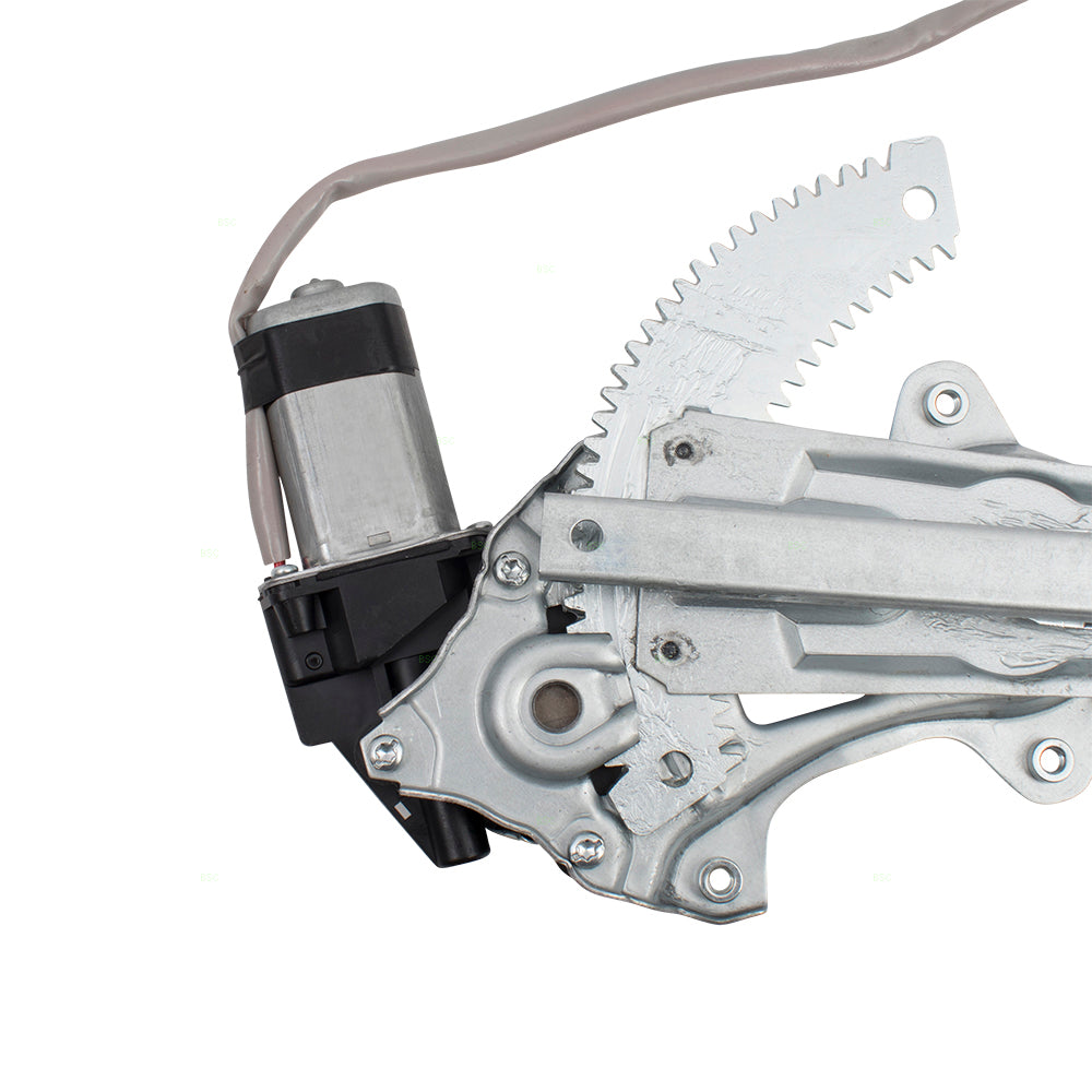 Brock Replacement Drivers Power Rear Window Lift Regulator w/ Motor Assembly Compatible with 13-18 Altima Sedan 827213TA0A 827313TA2A