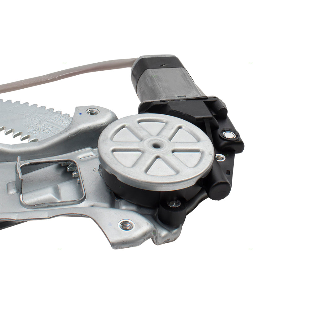 Brock Replacement Drivers Power Rear Window Lift Regulator w/ Motor Assembly Compatible with 13-18 Altima Sedan 827213TA0A 827313TA2A