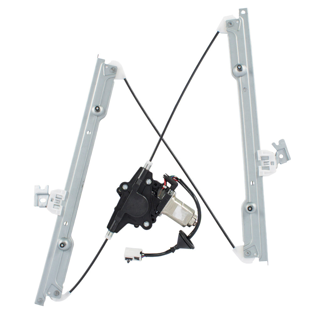 Brock Replacement Passengers Front Power Window Lift Regulator w/ Motor Assembly Compatible with 04-08 Maxima 807207Y000