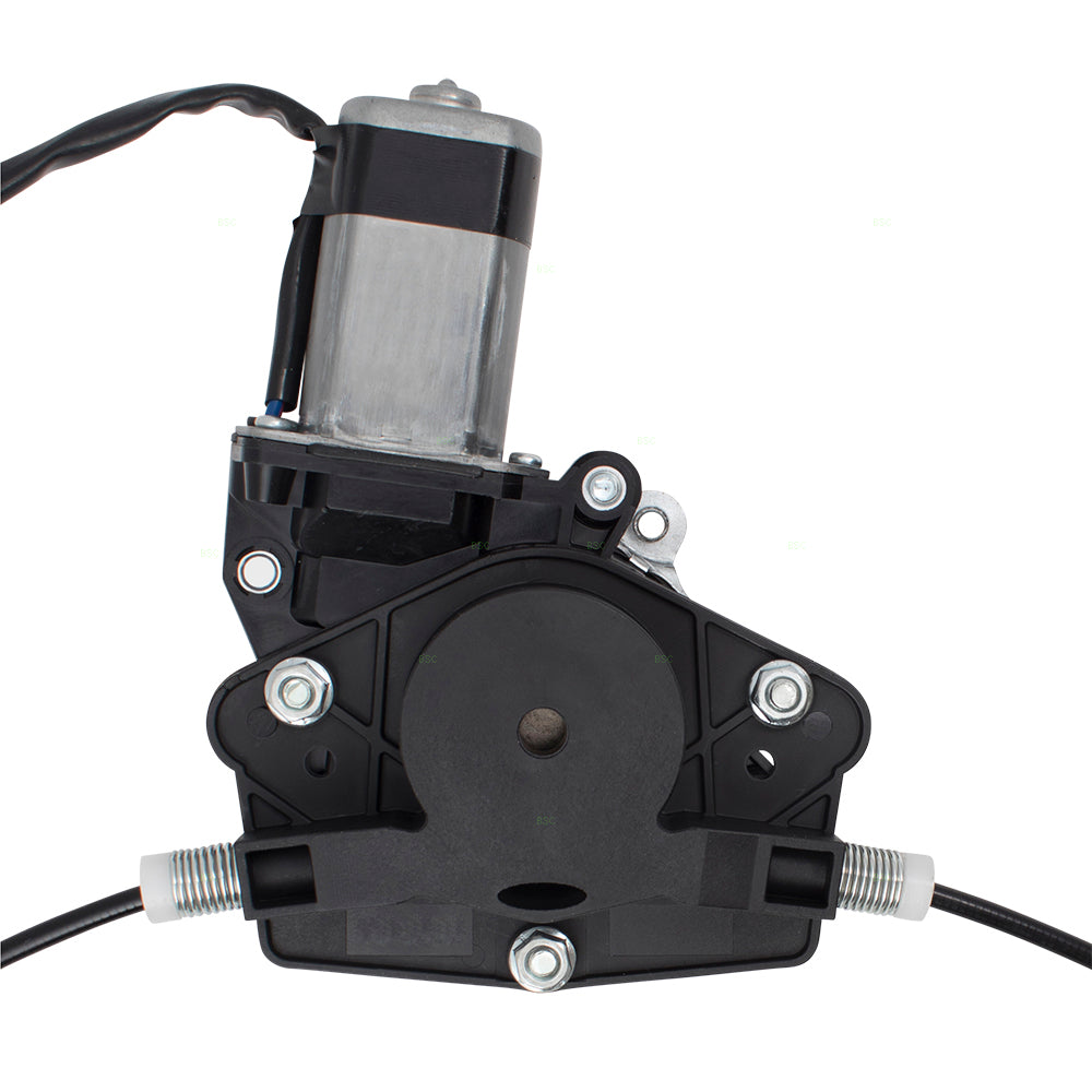 Brock Replacement Passengers Rear Power Window Lift Regulator & Motor 2 Pin Connector Assembly Compatible with 04-08 Maxima 827207Y000 807307Y000