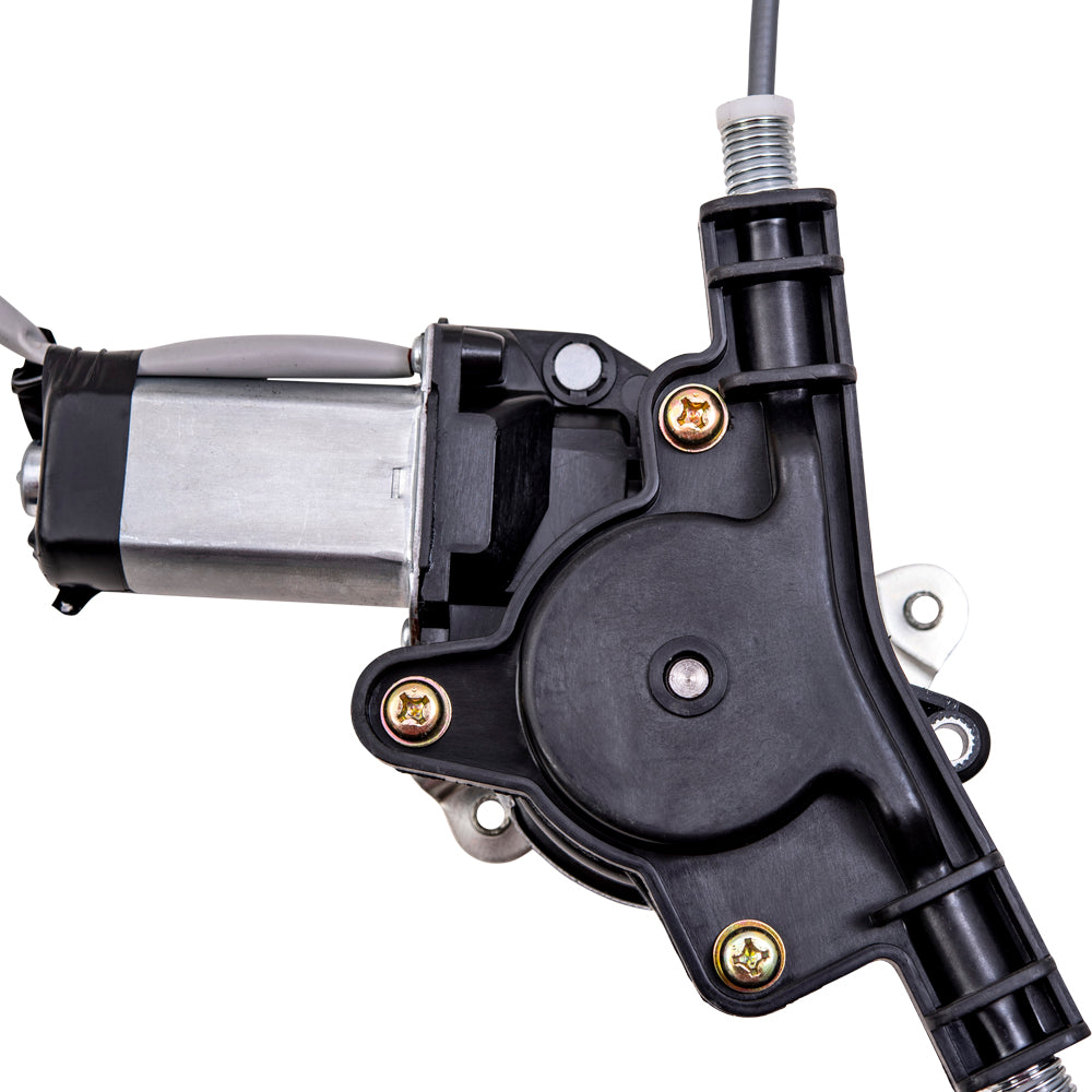 Brock Replacement Drivers Rear Power Window Lift Regulator w/ Motor Assembly Compatible with 04-15 Armada Titan Pickup Truck 82721-ZV50A
