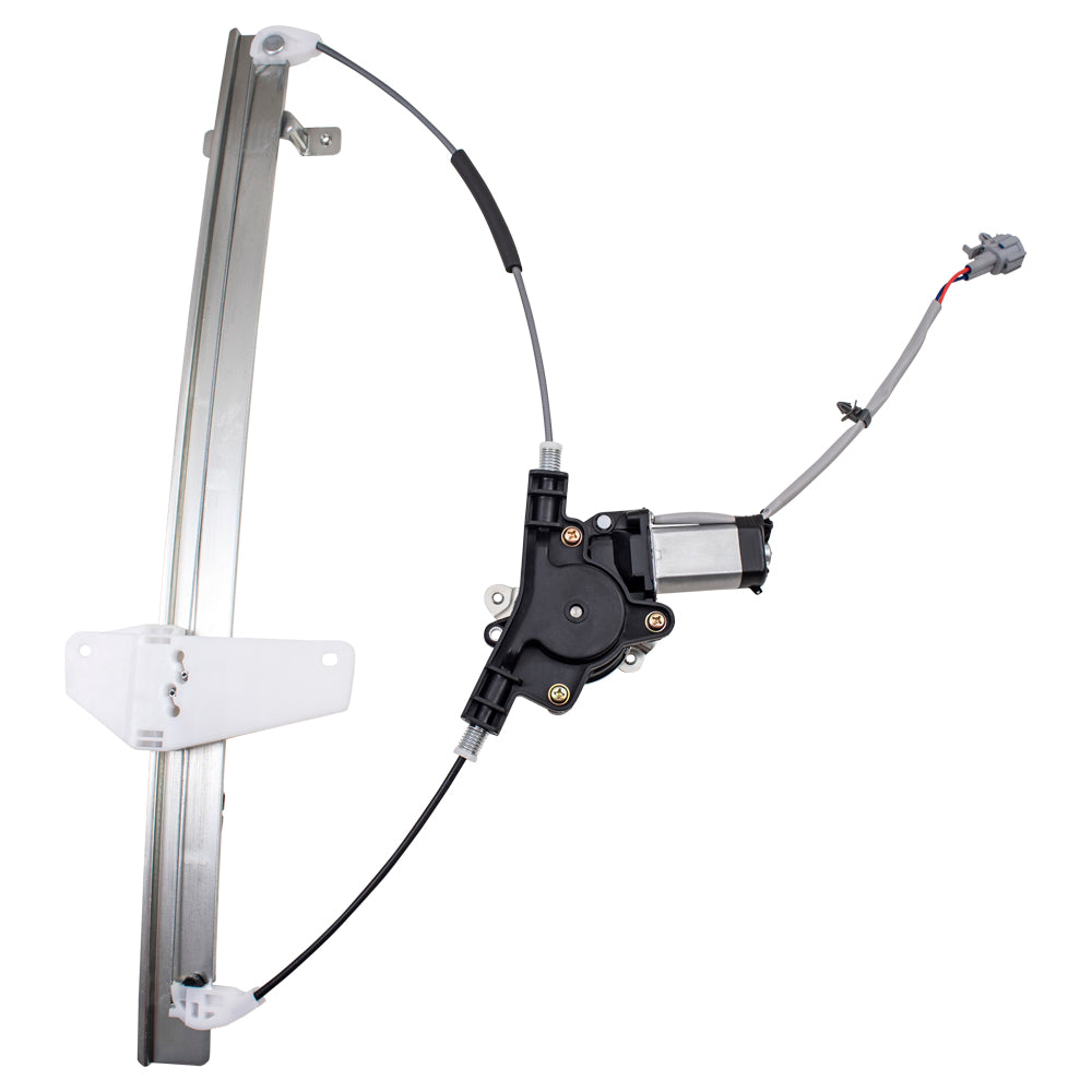 Brock Replacement Passengers Rear Power Window Lift Regulator & Motor Assembly Compatible with 05-15 Armada 04-15 Titan Pickup Truck 82730-9FJ0A