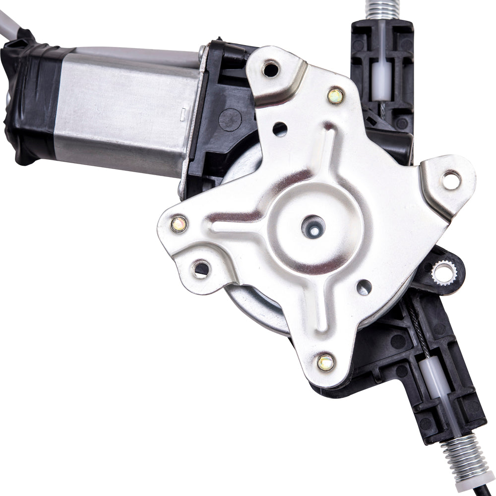 Brock Replacement Passengers Rear Power Window Lift Regulator & Motor Assembly Compatible with 05-15 Armada 04-15 Titan Pickup Truck 82730-9FJ0A