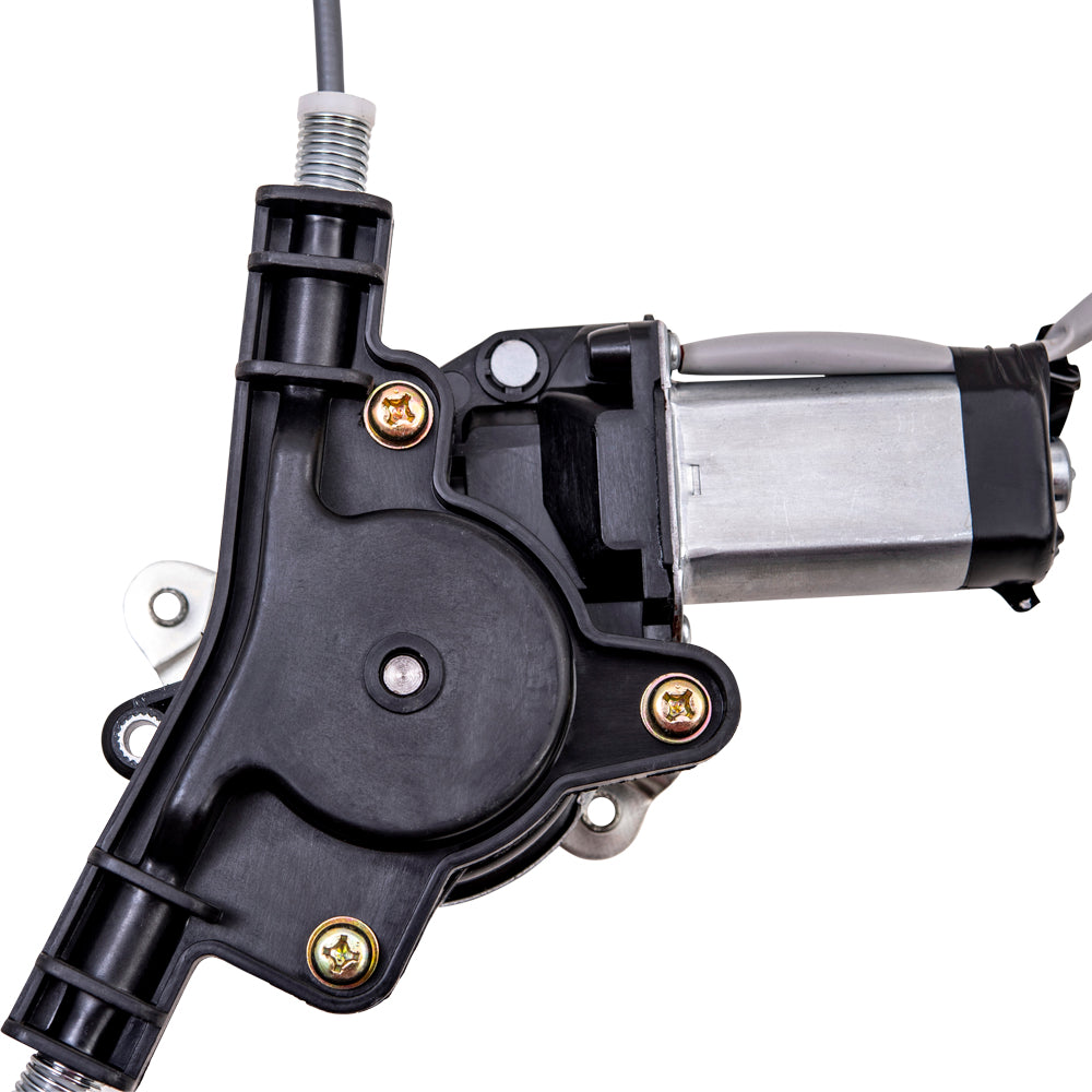 Brock Replacement Passengers Rear Power Window Lift Regulator & Motor Assembly Compatible with 05-15 Armada 04-15 Titan Pickup Truck 82730-9FJ0A