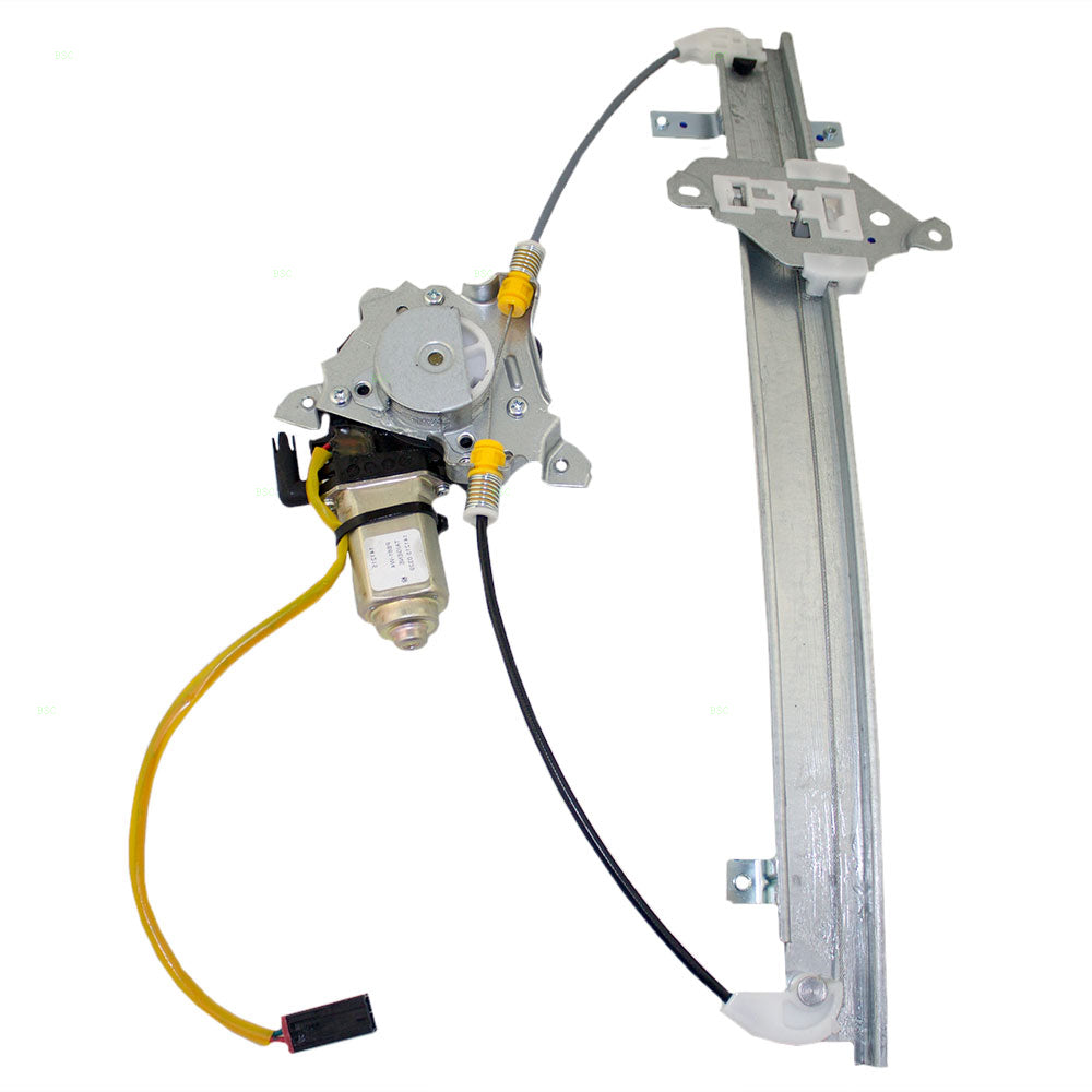 Brock Replacement Passengers Front Power Window Lift Regulator with Motor Assembly Compatible with 95-99 Maxima 8072040U10