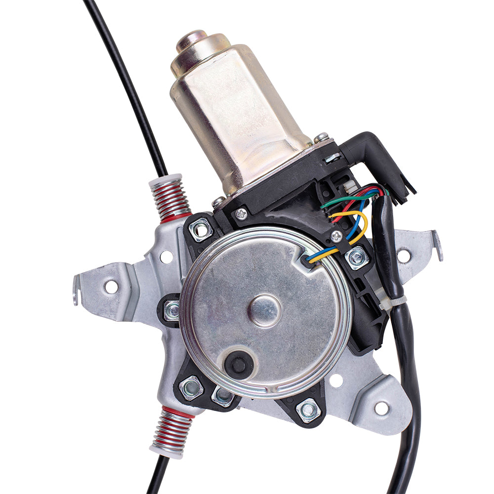 Brock Replacement Pair Front Power Window Regulators with Motors Compatible with 01-04 Pathfinder 01-03 QX4 807210W210