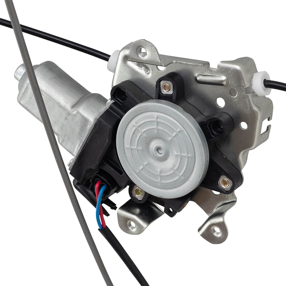 Brock Replacement Passengers Front Power Window Regulator w/2 Pin Motor Assembly Compatible with 02-06 Altima 80730-8J105