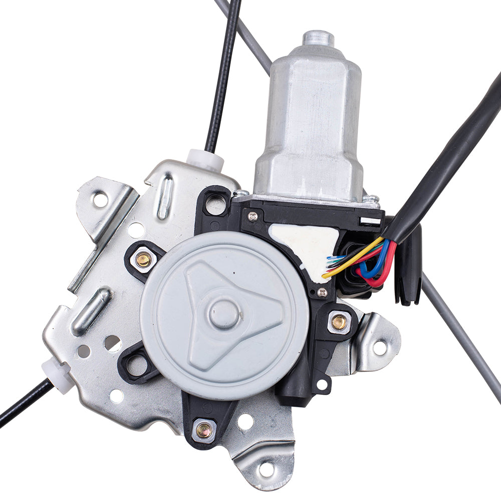 Brock Replacement Drivers Front Power Window Lift Regulator with Motor & 6 Pin Connector Compatible with 02-06 Altima 80731-8J000