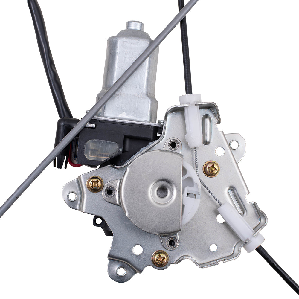 Brock Replacement Drivers Front Power Window Lift Regulator with Motor & 6 Pin Connector Compatible with 02-06 Altima 80731-8J000